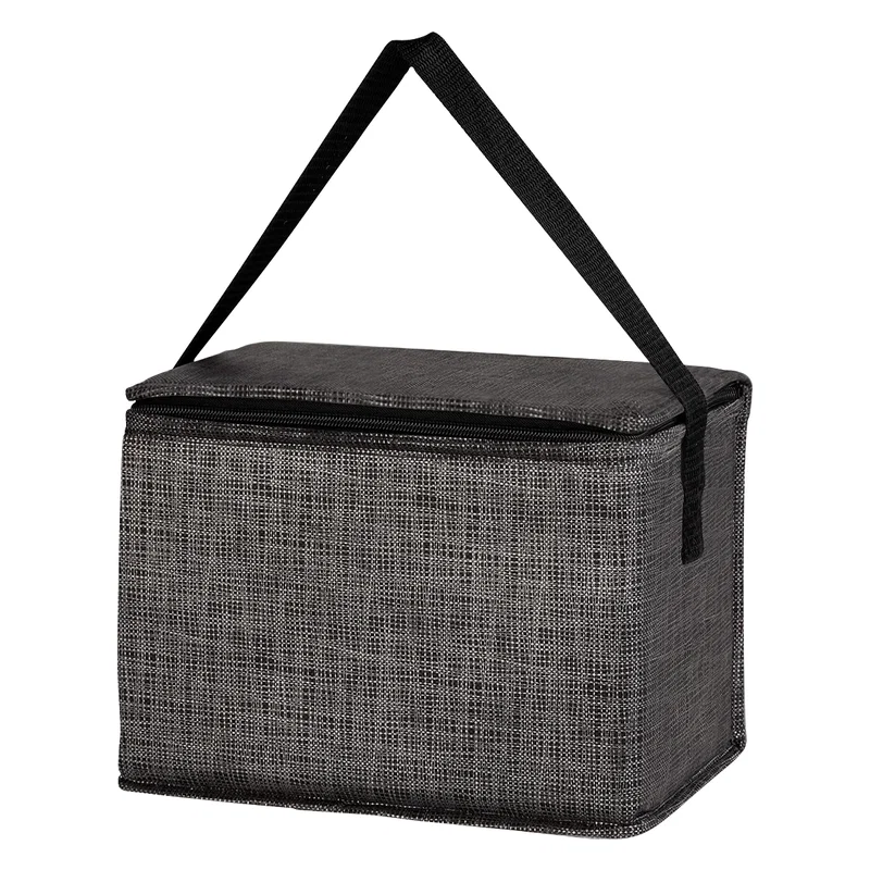 Crosshatch Non-Woven Lunch Bag — view 3