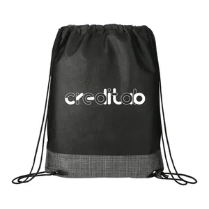 Crossweave Heat Sealed Drawstring Bag