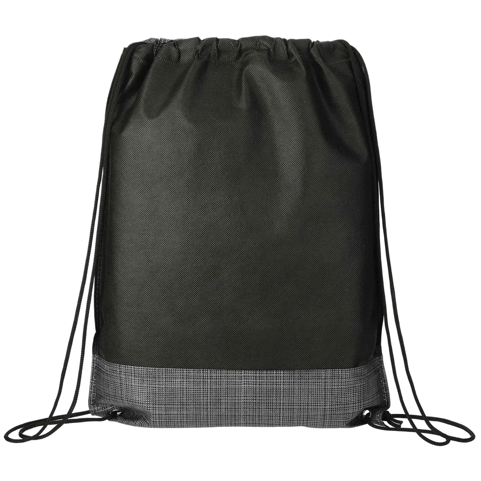 Crossweave Heat Sealed Drawstring Bag — view 9