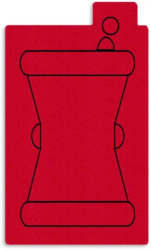 Crucible Jar Opener. Rubber grip pad jar opener for senior wellness program giveaways, view 15