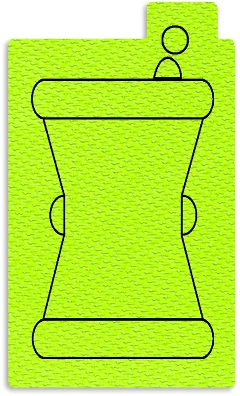 Crucible Jar Opener. Rubber grip pad jar opener for senior wellness program giveaways, view 5