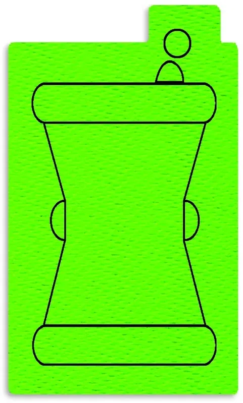 Crucible Jar Opener. Rubber grip pad jar opener for senior wellness program giveaways, view 9