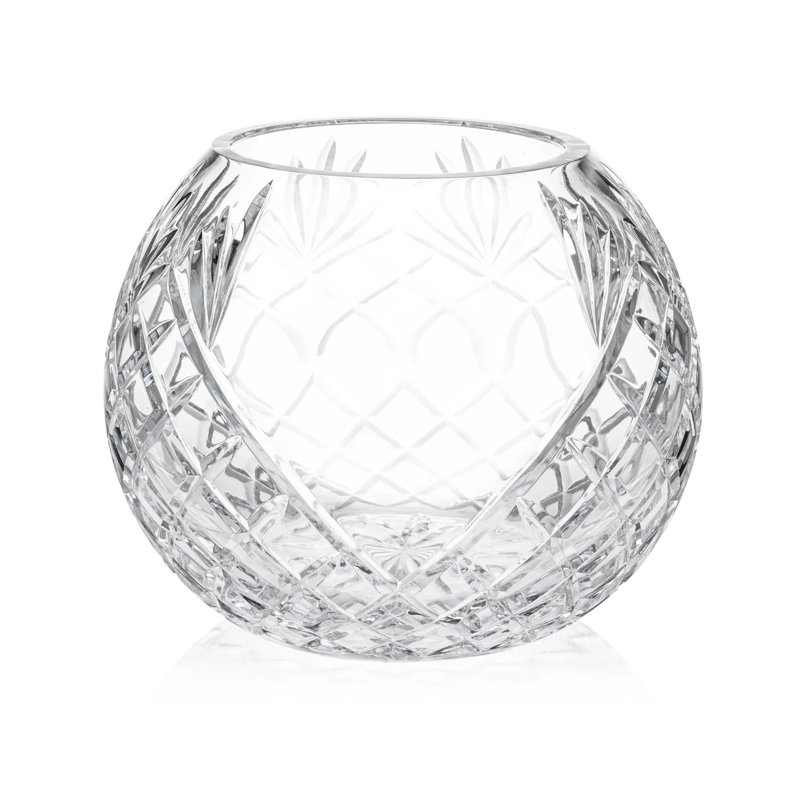 Crystal Logo Dunwich Vase - Premium Corporate Gift — view 10