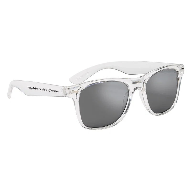 Crystalline Mirrored Malibu Sunglasses — view 6