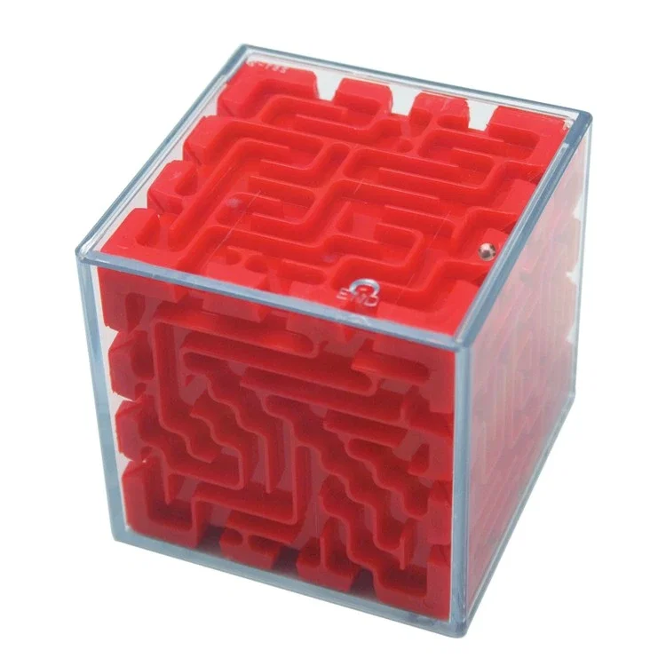 Custom Cube Maze Puzzle — view 2