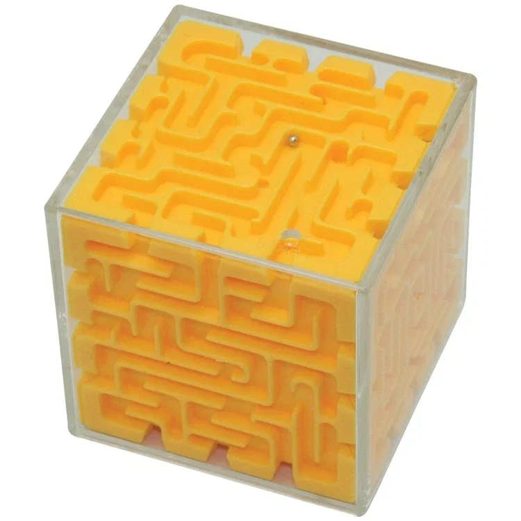 Custom Cube Maze Puzzle — view 3