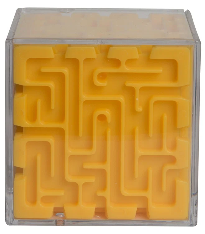 Custom Cube Maze Puzzle — view 4