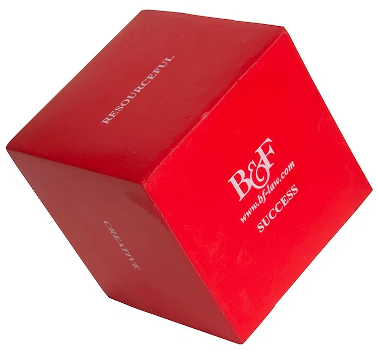 Promotional Cube Stress Reliever — view 6