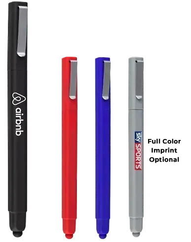 Custom SoftTouch Stylus Pen - Square