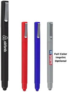 Custom SoftTouch Stylus Pen - Square