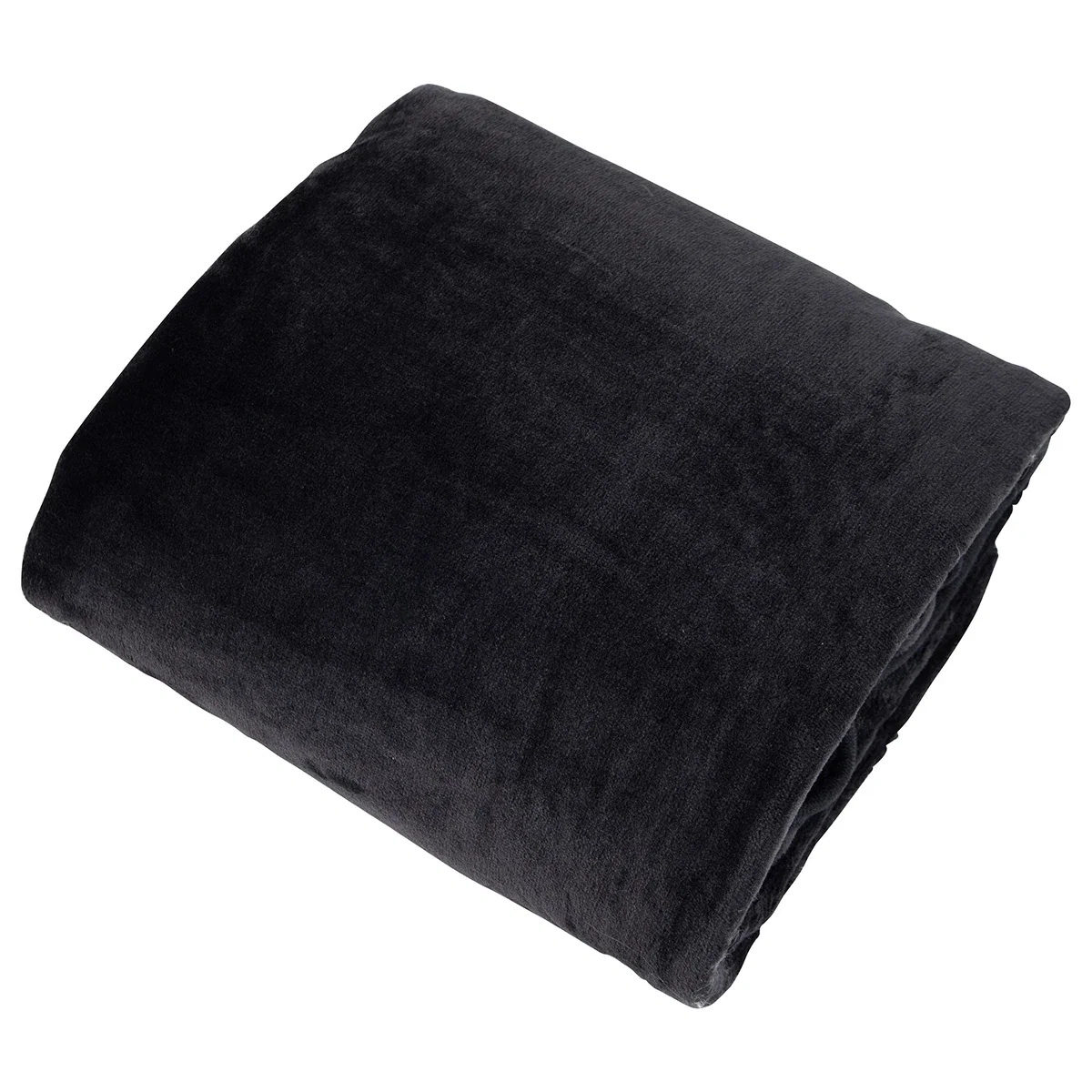 Cuddle Micro Plush Travel Blanket folded into its attachable pillow case, promotional travel blanket set