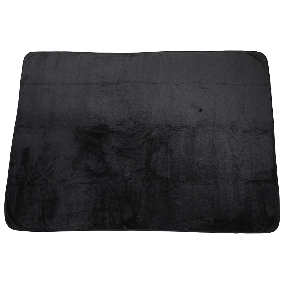Close-up of the Cuddle Micro Plush Travel Blanket's soft plush texture and hood detail
