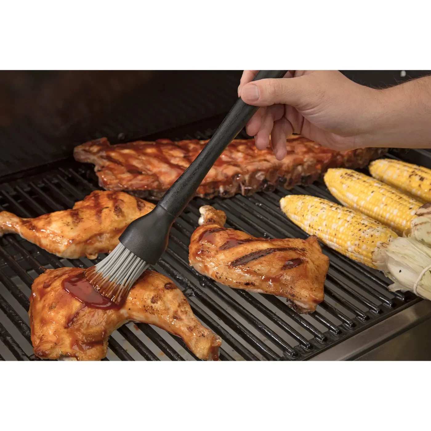 Cuisinart® 36 Piece Backyard BBQ Tool Set in use