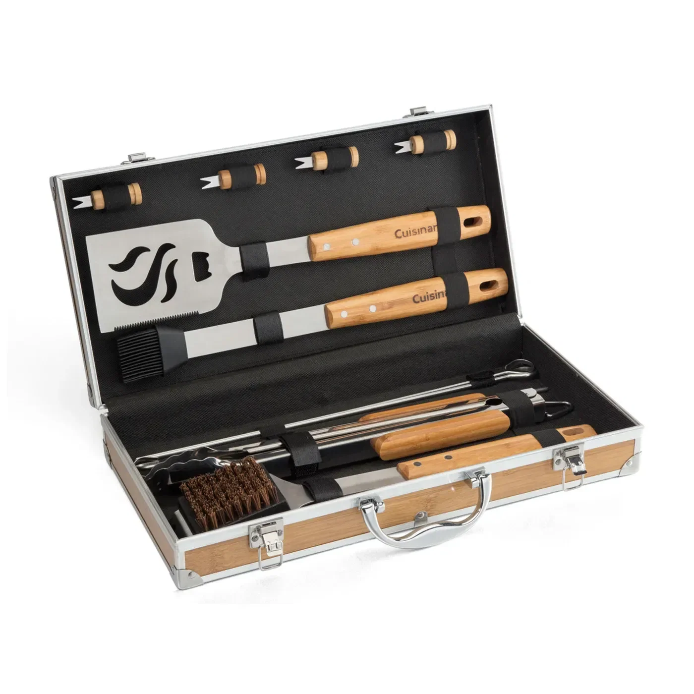 Cuisinart® Bamboo 13 PC Grill Tool Set — view 4