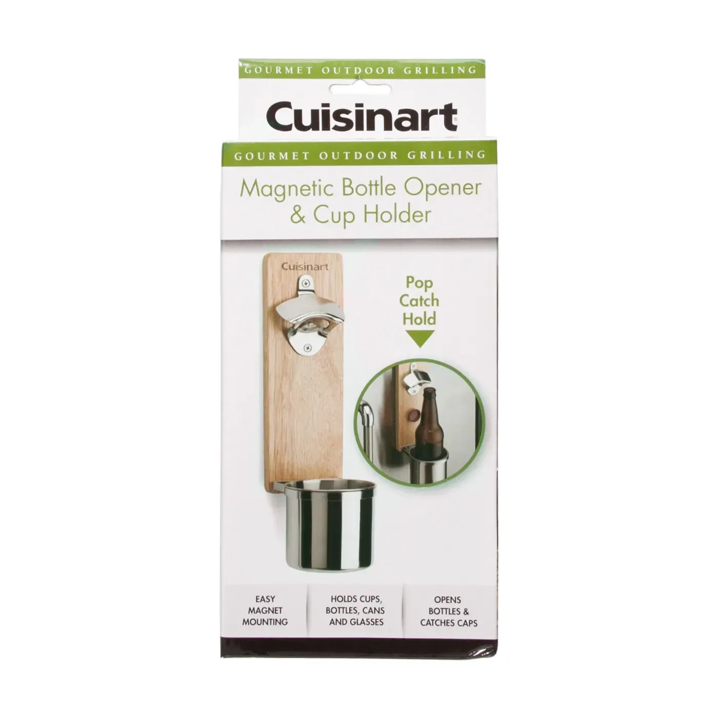 Cuisinart® Magnetic Bottle Opener & Cup Holder — view 2