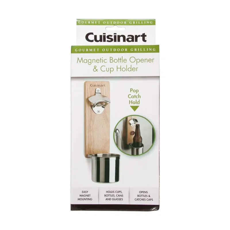 Cuisinart® Magnetic Bottle Opener & Cup Holder — view 2