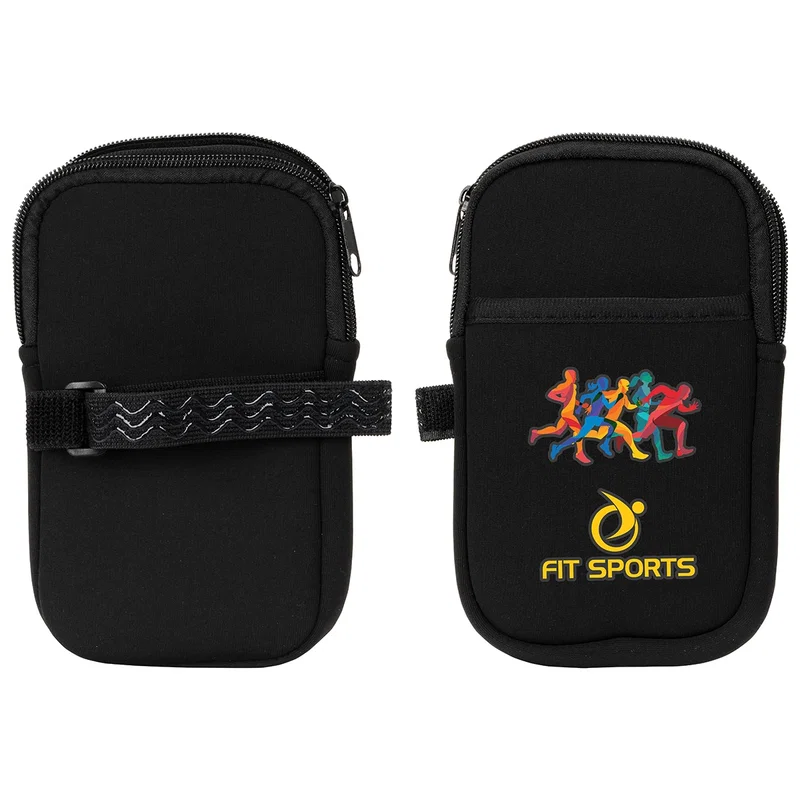 Cup Caddy Pouch shown holding a large mug, in-use shot