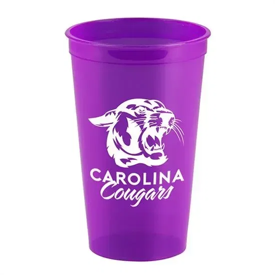 Cups-on-the-Go Translucent Stadium Cup (22 oz.) — view 2