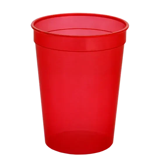 Cups-on-the-Go Translucent Stadium Cup (12 oz.) — view 3