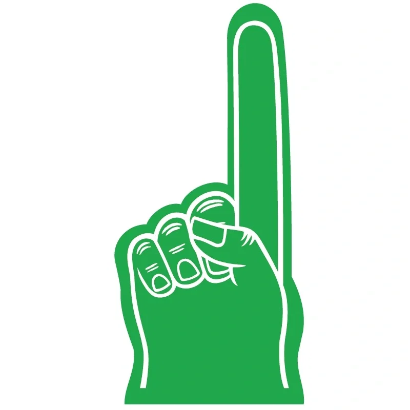 Custom #1 Foam Finger - (18 inches) — view 5