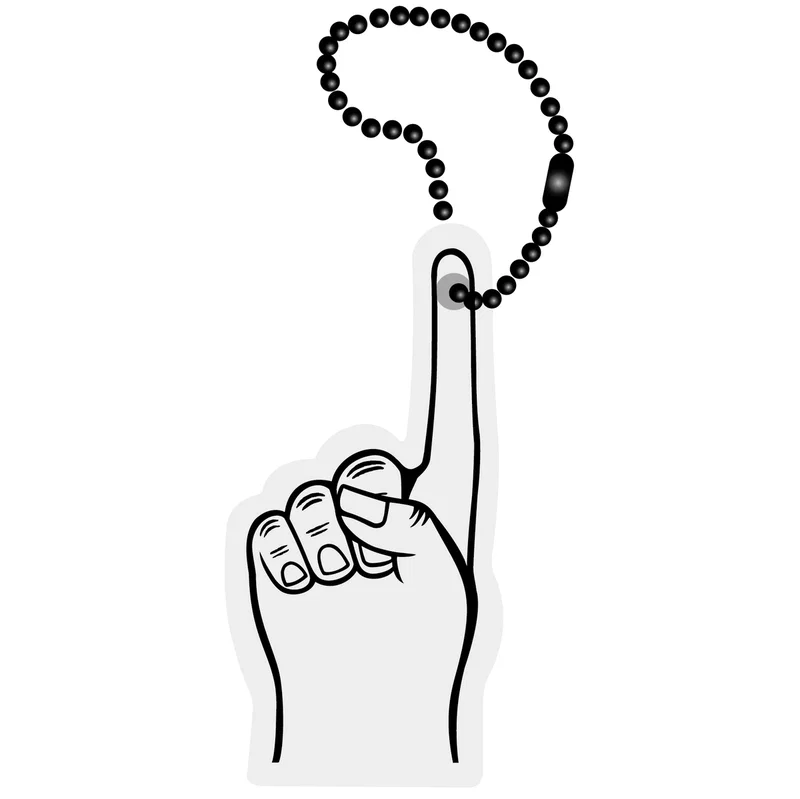 Promo #1 Foam Finger Key Tag — view 9