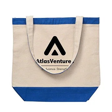10 oz. Cotton Canvas Boat Tote — view 12
