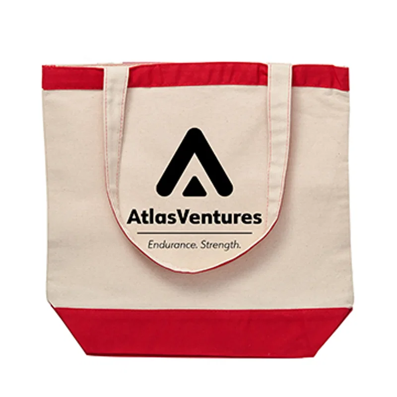 10 oz. Cotton Canvas Boat Tote — view 13