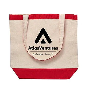 10 oz. Cotton Canvas Boat Tote — view 13