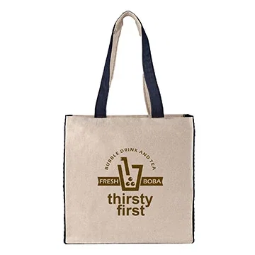 10 oz. Eugene Cotton Canvas Tote — view 6