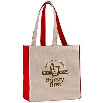 10 oz. Eugene Cotton Canvas Tote — view 7