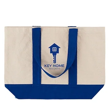 10 oz. Newport Cotton Canvas Boat Tote — view 12
