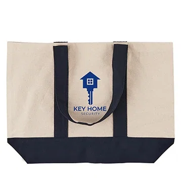10 oz. Newport Cotton Canvas Boat Tote — view 14