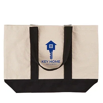 10 oz. Newport Cotton Canvas Boat Tote — view 15