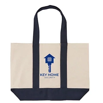 10 oz. Newport Cotton Canvas Boat Tote — view 6