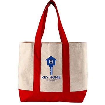 10 oz. Newport Cotton Canvas Boat Tote — view 8