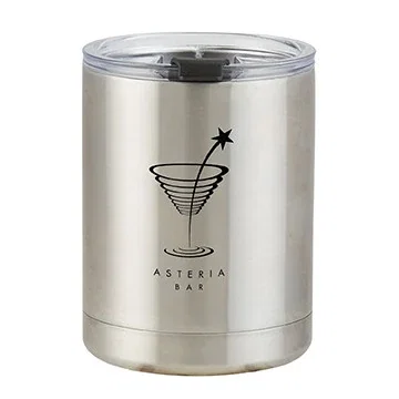 10 oz. Stainless Steel Low Ball Tumbler — view 2