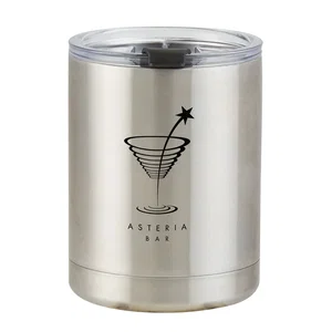 10 oz. Stainless Steel Low Ball Tumbler