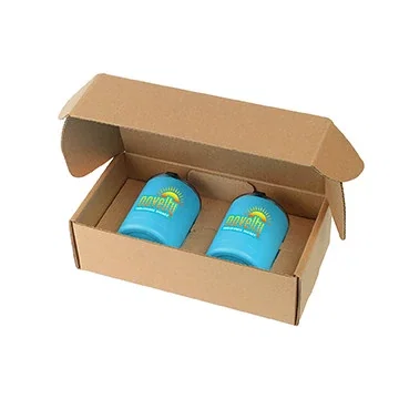 10oz. Stainless Steel Low Ball Glasses Gift Box Set — view 6