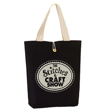 11.5 oz. Portland Button-Up Canvas Tote — view 2