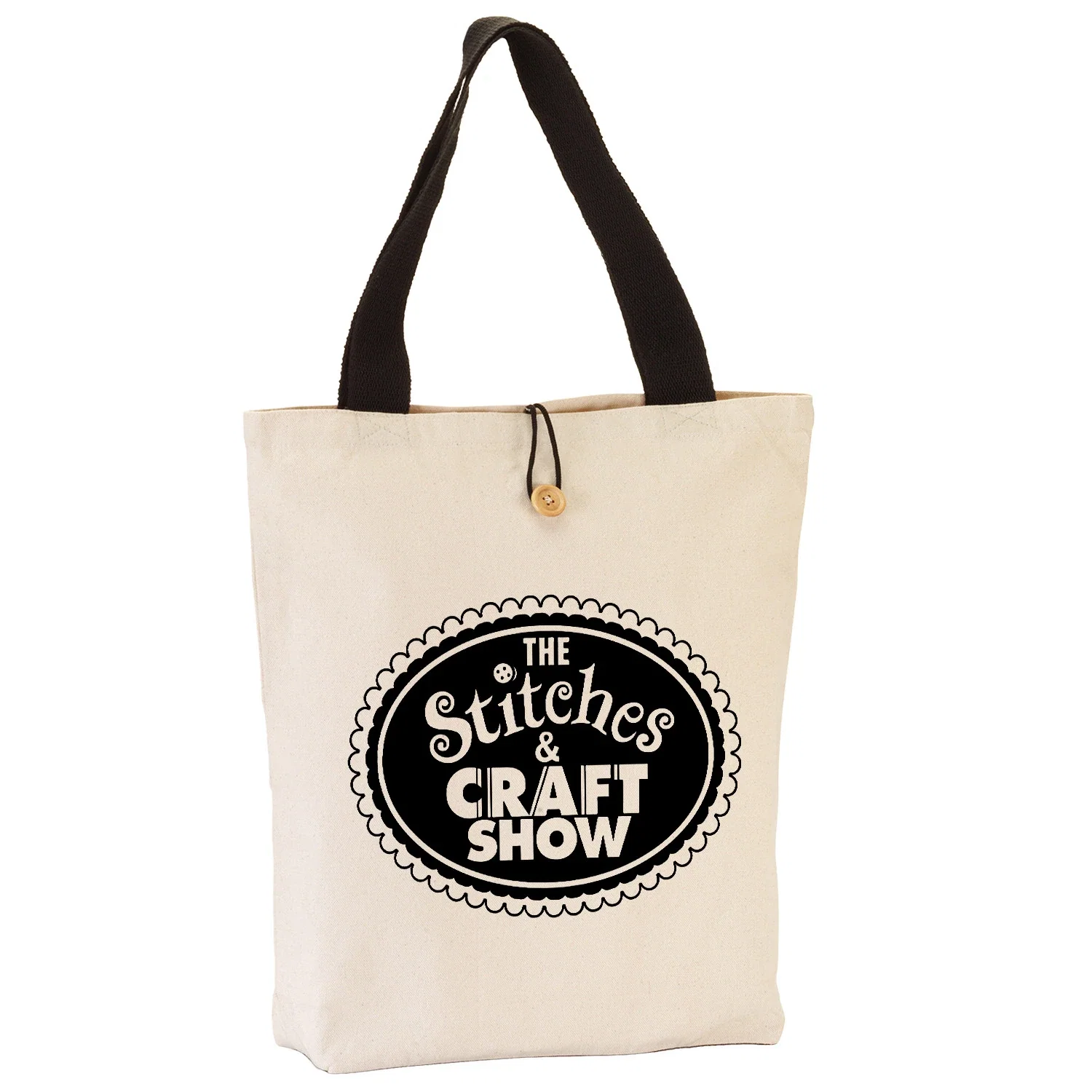 11.5 oz. Portland Button-Up Canvas Tote — view 3