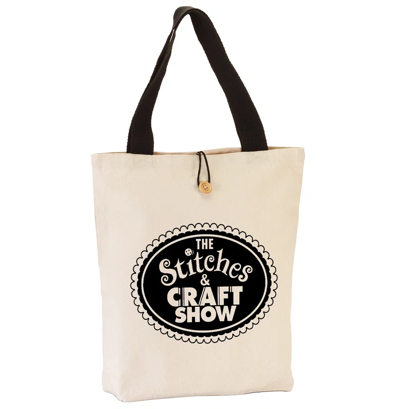 11.5 oz. Portland Button-Up Canvas Tote — view 3