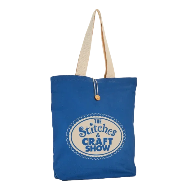 11.5 oz. Portland Button-Up Canvas Tote — view 5