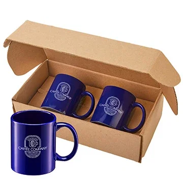 11 oz. Sunrise Ceramic Mugs Gift Set — view 2