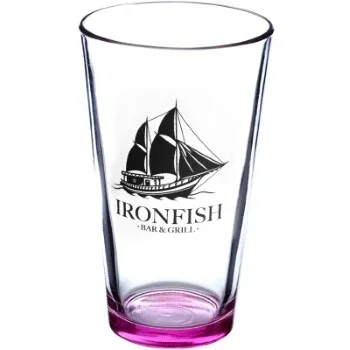 Custom 16 oz. Pint Glasses (1 color imprint) — view 3