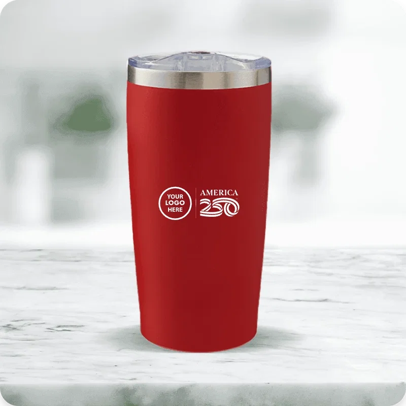20 oz. Everest Powder Coated Stainless Steel Tumbler