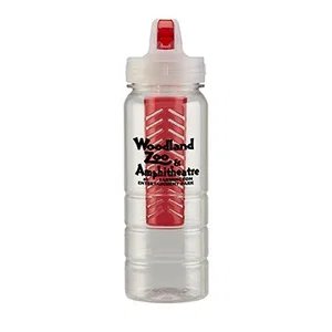 25 oz. PolySure™ Ridge Bottle w/Fruit Infuser