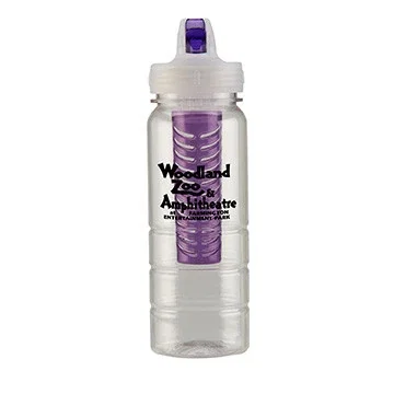 25 oz. PolySure™ Ridge Bottle w/Fruit Infuser — view 2