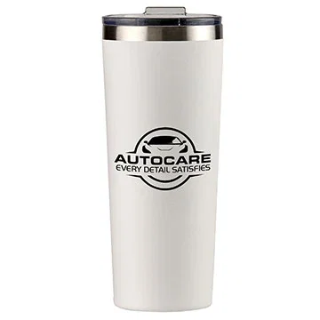 28 oz. Everest Powder Coated Stainless Steel Tumbler — view 8