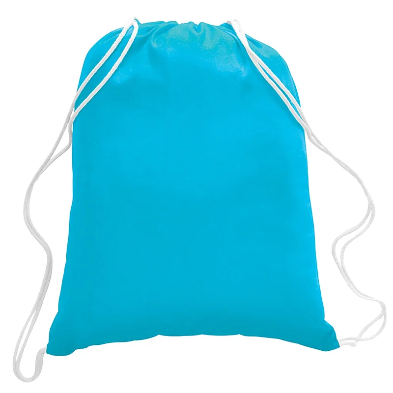 5.5 oz. Cotton Canvas Drawstring Backpack — view 14