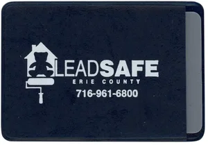 Custom 5X Magnifying Card in a Protective Vinyl Case (Fresnel Lens)